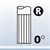 0 Grad-Helix-Winkel (R)
