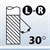 30 Degree Helix Angle (LR)