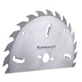 Carbide Tipped Circular Saw Blade, Cutting/Blank Cut Rough, Raker Teeth Alternative Image