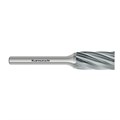 Hartmetall-Frässtift, ZYB, Zylinder mit Stirnverzahnung, HP-7-VERZAHNUNG, unbeschichtet anderes Bild