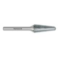 Rotary Burr, KEL, Ball Nosed Cone, HP2 Cut, Uncoated Alternative Image