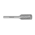 Rotary Burr, Cylinder+Radius, ZYA, HP3 Cut, Uncoated Alternative Image