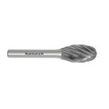 Hartmetall-Frässtift, TRE, Tropfen, HP-3 PRO VERZAHNUNG, unbeschichtet anderes Bild