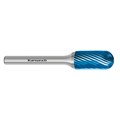 Rotary Burr, WRC, Ball Nosed Cylinder, HP2 Cut, Blue-Tec Coated Alternative Image