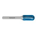 Rotary Burr, WRC, Ball Nosed Cylinder, HP5 Cut, Blue-Tec Coated Alternative Image