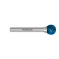 Rotary Burr, KUD, Ball, HP2 Cut, Blue-Tec Coated Alternative Image