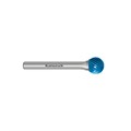 Hartmetall-Frässtift, KUD, Kugel, HP-1-VERZAHNUNG, BLUE-TEC-beschichtet anderes Bild