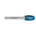 Rotary Burr, TRE, Oval, HP6 Cut, Blue-Tec Coated Alternative Image