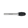 Rotary Burr, TRE, Oval, HP7 Cut, Black-Tec Coated Alternative Image