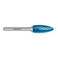 Rotary Burr, Flame, HP6 Cut, Blue-Tec Coated Alternative Image