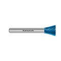 Rotary Burr, WKN, Inverted Cone, HP3 Cut, Blue-Tec Coated Alternative Image