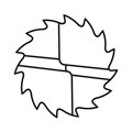 Rotary Burr for Fibreglass, GFK, CFK, Drill Point 135 Degree Alternative Image