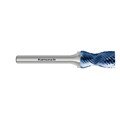 Rotierfräser, COMBI+CURVE, Form ZYA + Zylinder, BLUE-TEC-beschichtet anderes Bild