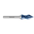 Rotary Burr, Combi + Curve, KSJ + Countersink 60 Degree, Blue-tec coated Alternative Image