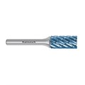 Rotary Burr, ZYA, without End Cut, HP8 Cut, Blue-Tec Coated Alternative Image