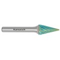 Hartmetall-Frässtift, SKM, Spitzkegel, HP-3 PRO VERZAHNUNG, GREEN-TEC-beschichtet anderes Bild