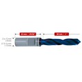 30/40mm Powder Steel Durablue Coated Twist Drill, Weldon or Fein Quick-In Shank Alternative Image
