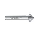 HSS-XE Countersink, DIN 335, Type C, 100 Degree, 3 Flat Sided Shank, Unequal Pitch Alternative Image