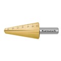 HSS-XE + TiN-GOLD beschichteter Blechschälbohrer, Durchmesser 8-20 mm, CBN geschliffen, 2 Schneiden anderes Bild