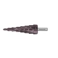 HSS-XE, Titan-Tec Coated step drill, 6-27mm, Spiral fluted with Split point, 4 cutting edges Alternative Image