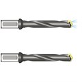 Spade Drill Holder, Helical Fluted, Lateral Fixation Type Flange, Shank DIN 1835-B Alternative Image