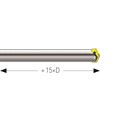 Spade Drill Holder, Straight Fluted, Morse Taper Shank, ISO 296 type BEK Alternative Image