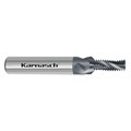 Diamond Coated Solid Carbide Thread Milling Cutter, 30 Degree Spiral for Internal Threads, 90 Degree Countersink Alternative Image