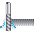 Carbide Cutter for CFK/GFK, 8 Milling Blade, Pushing Cut Alternative Image