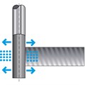 Diamantbeschichteter Composites Cross Finish Router anderes Bild