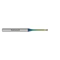 VHM-Micro Schaftfräser mit Eckenradius, < 15×D Schnitttiefe, Schaft 4 mm anderes Bild