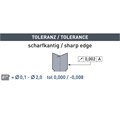 Solid Carbide Minature Mill, <15xD, 4mm Shank Alternative Image