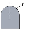 VHM-Micro-3D Mini-Radiusfräser, < 15×D Schnitttiefe, Schaft 4 mm  anderes Bild