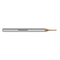 Solid carbide miniature end mill, corner radius, internal cooling holes, 4mm Shank Alternative Image