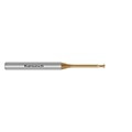 Solid carbide miniature end mill, corner radius, internal cooling holes, 4mm Shank Alternative Image
