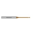 Solid carbide miniature end mill, corner radius, internal cooling holes, 4mm Shank Alternative Image