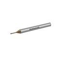 Solid carbide miniature ball nose mill, Internal cooling holes, 4mm Shank Alternative Image