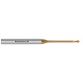 Solid carbide miniature ball nose mill, Internal cooling holes, 4mm Shank Alternative Image