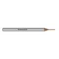 Solid carbide miniature ball nose mill, Internal cooling holes, 6mm Shank Alternative Image