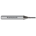 Solid Carbide Minature End Mills, 3 Cutting Edges, Long, HSC Alternative Image