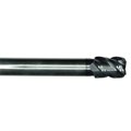 Solid Carbide End Mill, Corner Radius, Extra Long Alternative Image