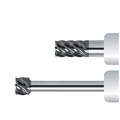 Solid Carbide End Mill, Corner Radius, Extra Long Alternative Image