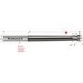 Solid Carbide End Mill, Corner Radius, Extra Long, Rockwell Cutter Alternative Image