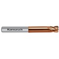 Valuetool Solid Carbide End Mills, Corner Radius, Short, <55 HRC Alternative Image