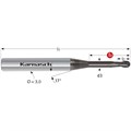 VHM-3D-Radiusfräser, extra lang, Rockwell Cutter anderes Bild