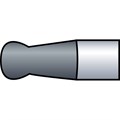 Solid Carbide 3D Ball Nose End Mill, Short, Rockwell Cutter Alternative Image