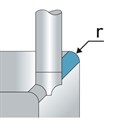 Minature Micro Grain Rounding Cutter, Concave Alternative Image