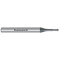 Diamond Coated Solid Carbide End Mill, Corner Radius, <20xD Alternative Image
