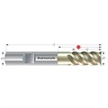 VHM-Schaftfräser „GOLDWIN” mit Eckenradius für INOX anderes Bild