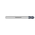 Solid Carbide 3D Ball Nose End Mills, for Titanium, 4 Cutting Edges, Centre Cutting Alternative Image