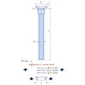 Circular Saw Blade Retainer, Rear Side Securing Alternative Image